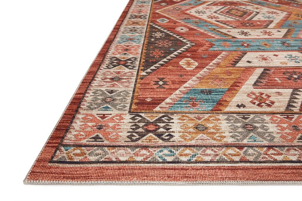 Loloi II Zion ZIO-05 Red Multi Area Rug - Carpetmart.com - Carpet