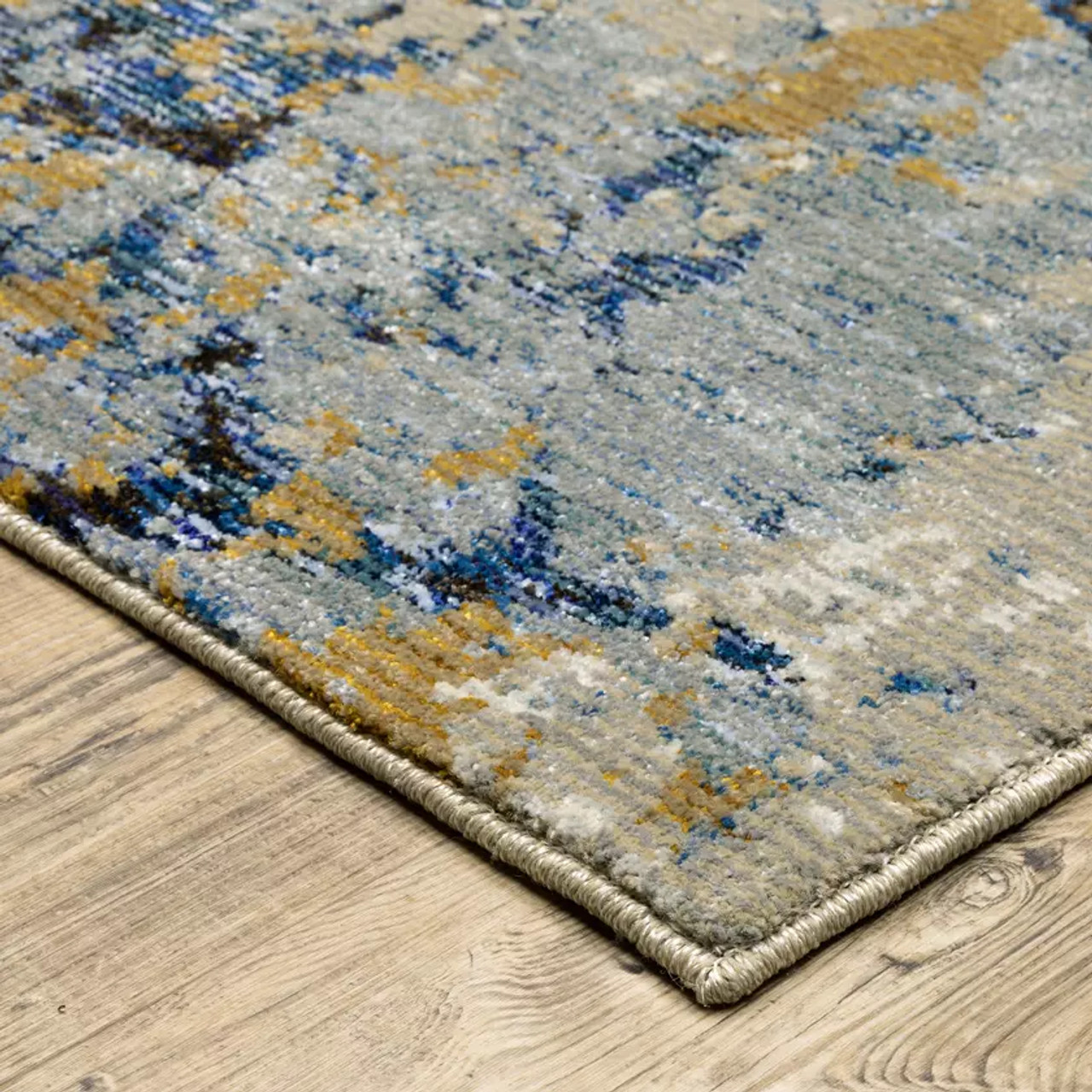 Oriental Weavers Evolution 980A Area Rug Corner