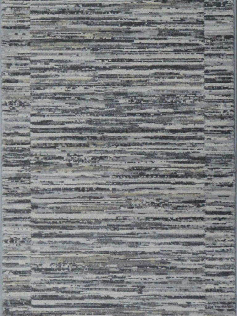 Nubrisa Argentum 63710-6737 Storm 2'3" (27") Wide Hall and Stair Runner