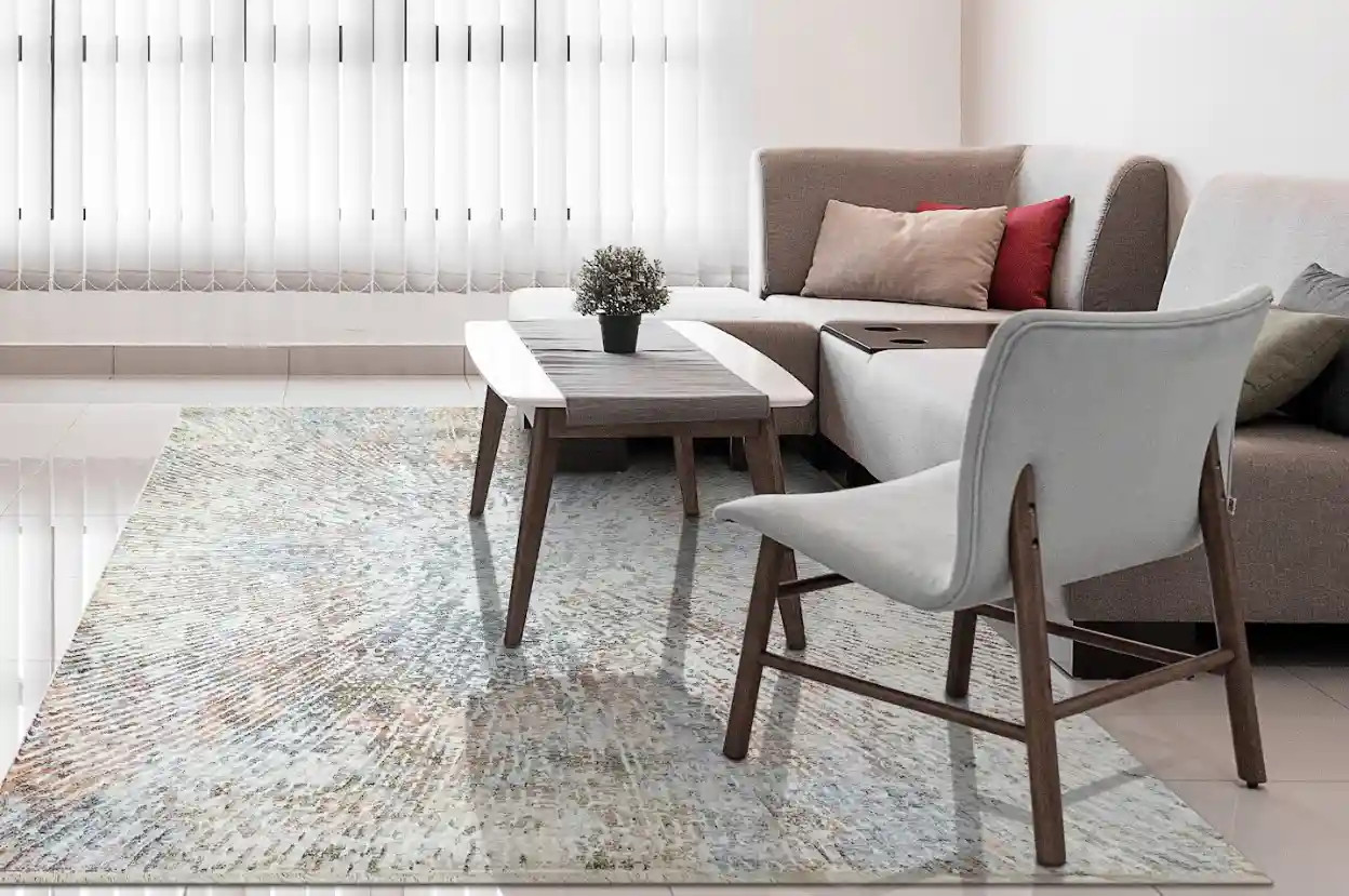 Dynamic Rugs Mood 8466-999 Multi Area Rug Room Scene