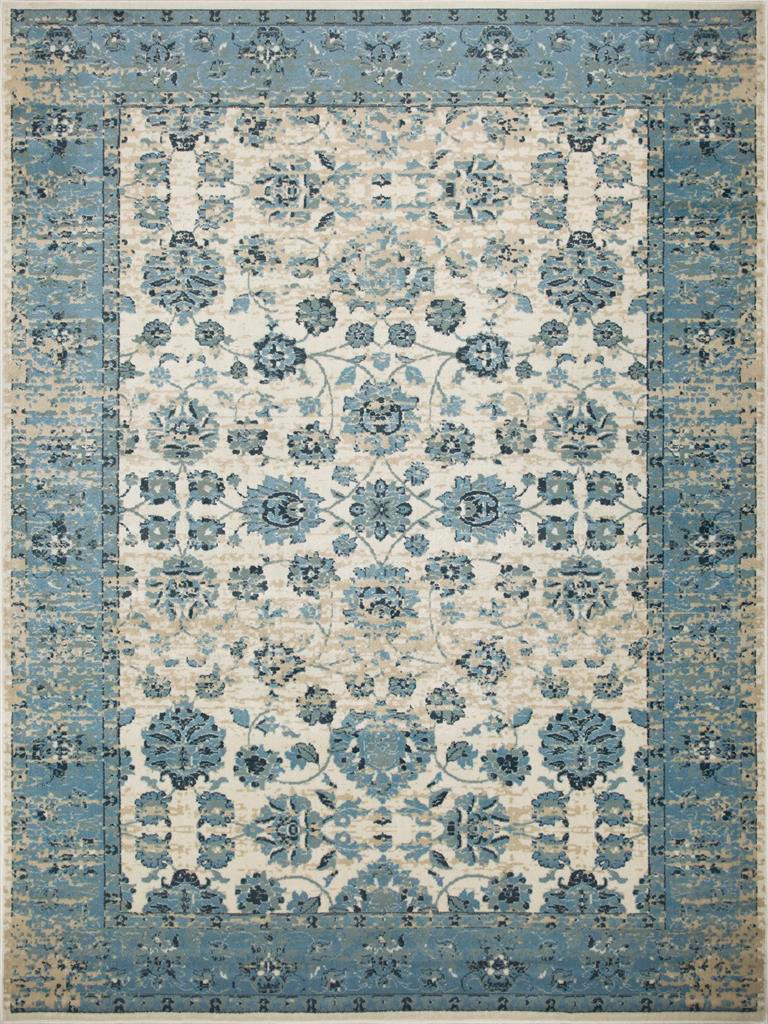 Kas Heritage 9367 Ivory Blue Elegance Area Rug