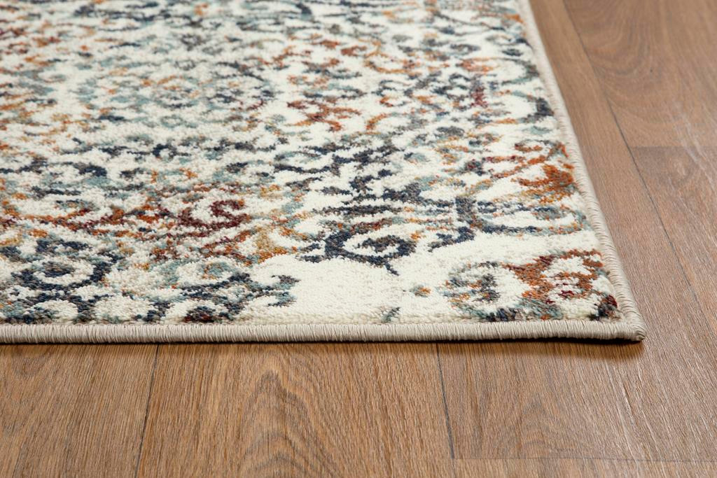 Kas Heritage 9371 Ivory Timeless Area Rug Corner