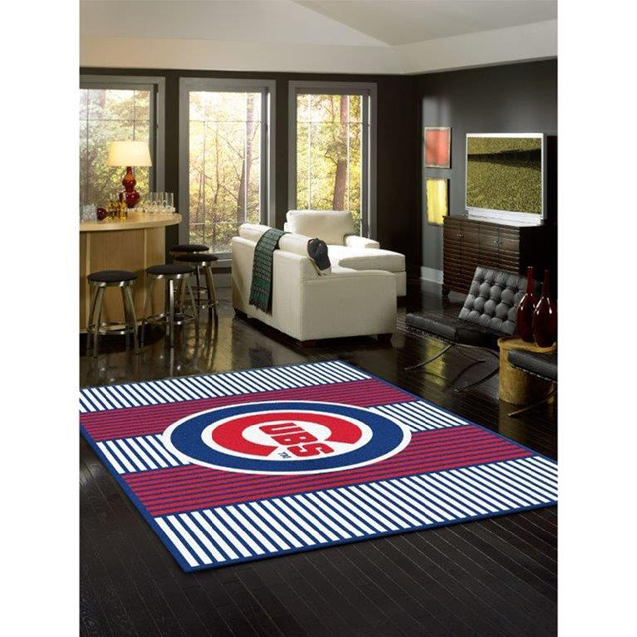 MLB Spirit Chicago White Sox Area Rug - Carpetmart.com - Carpet & Tile Mart
