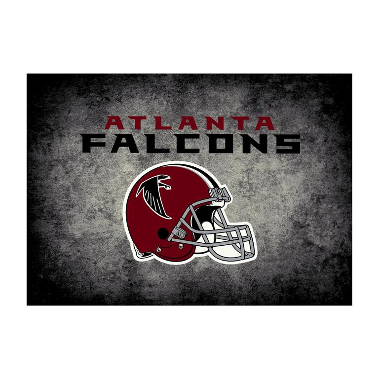 NFL Distressed Atlanta Falcons Area Rug