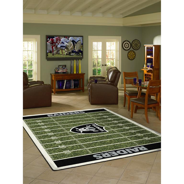 NFL Home Field Las Vegas Raiders Area Rug - Carpetmart.com
