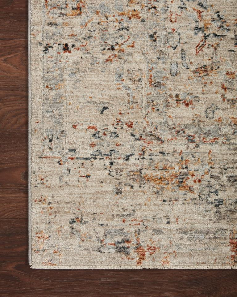 Loloi Axel AXE-02 Silver Spice Area Rug Corner