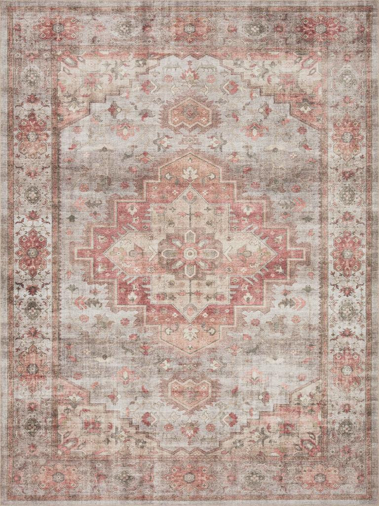 Loloi II Heidi HEI-02 Dove Spice Rug - Carpet & Tile Mart