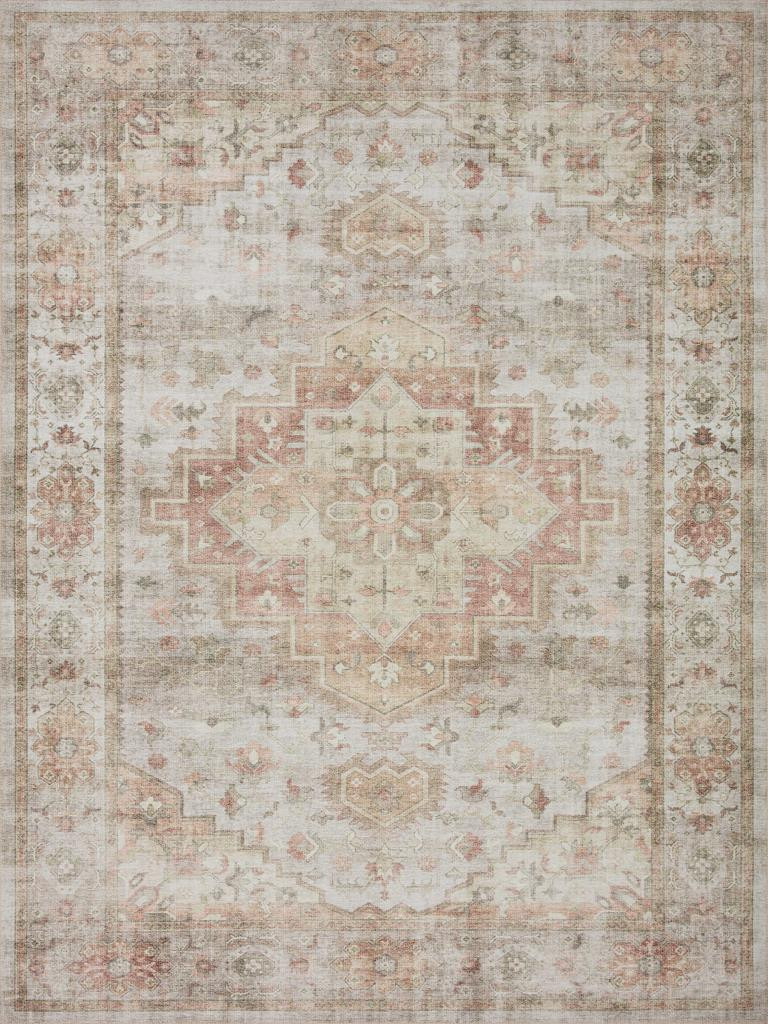 Loloi II Heidi HEI02 Sage Multi Area Rug Carpet Mart