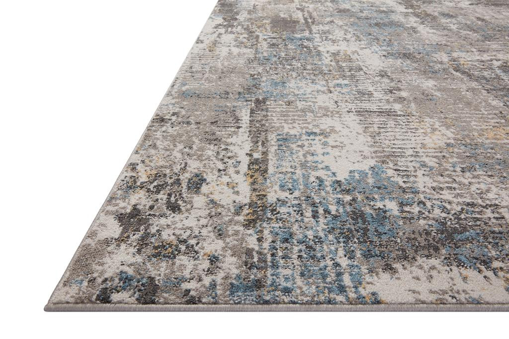 Loloi II Maeve MAE-02 Slate Mist Area Rug Angle