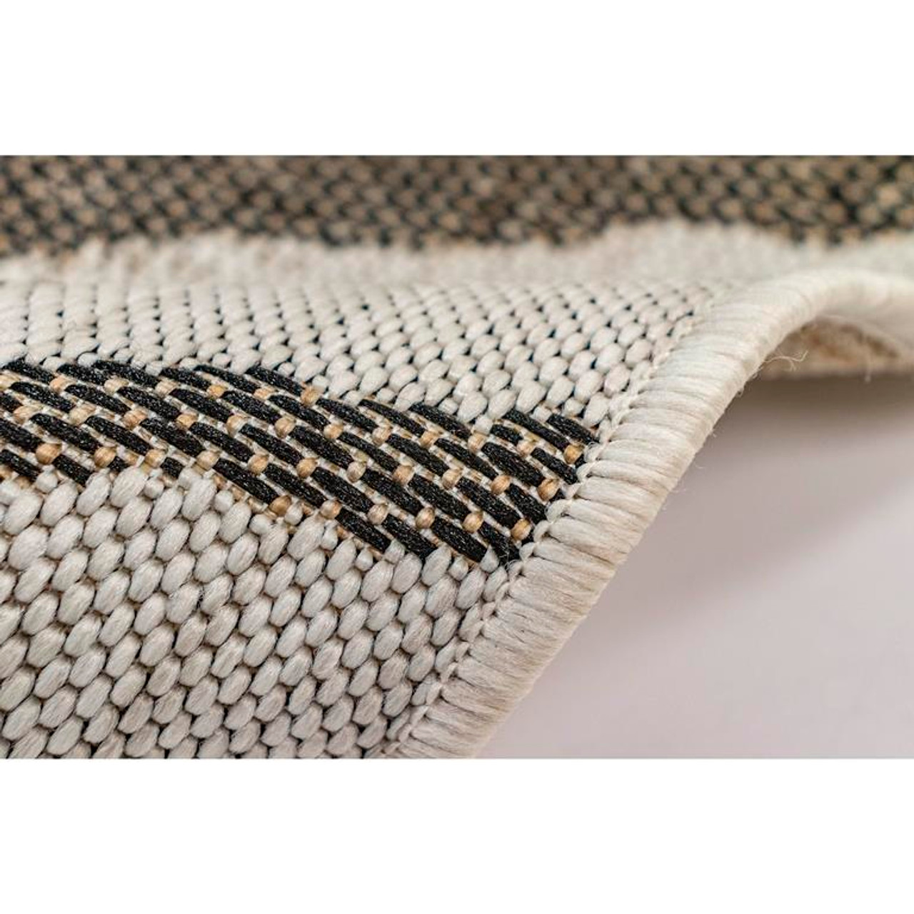 Liora Manne Carmel 8431-12 Zebra Sand Area Rug Texture