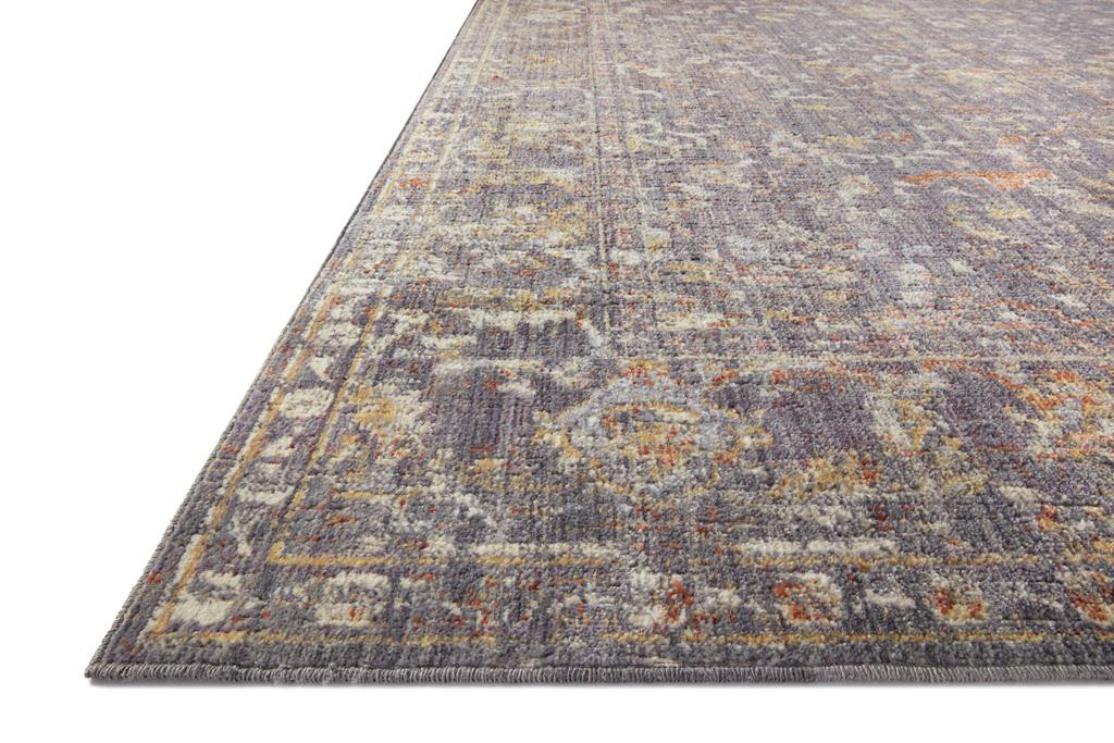 Rosemarie ROE-04 Graphite Multi Area Rug Angle