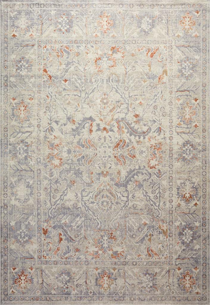ロミロミ Rosemarie ROE-05 Oatmeal Lavender Rug - Carpet & Tile Mart