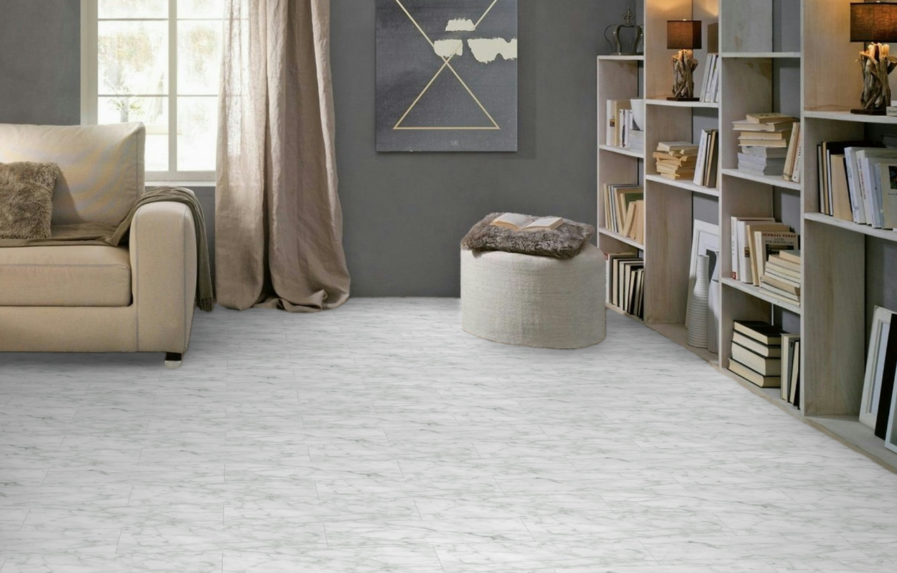 La Marca Carrara Gioia 12" X 24" Polished Porcelain Tile