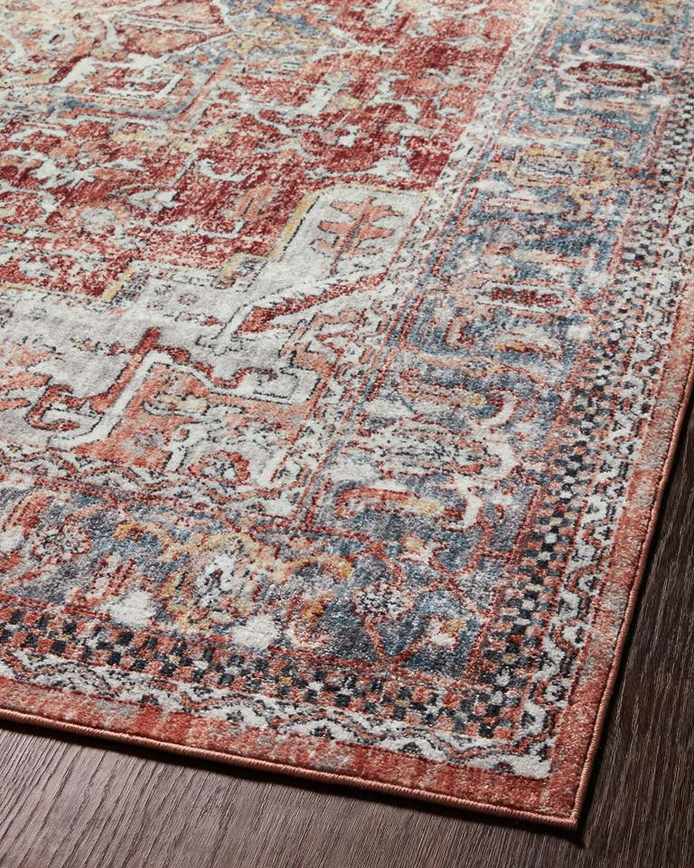 ◼︎KIKONO◼︎ Laurance ロランス Loloi II Cassandra CSN-01 Rust Rug - Carpet & Tile Mart