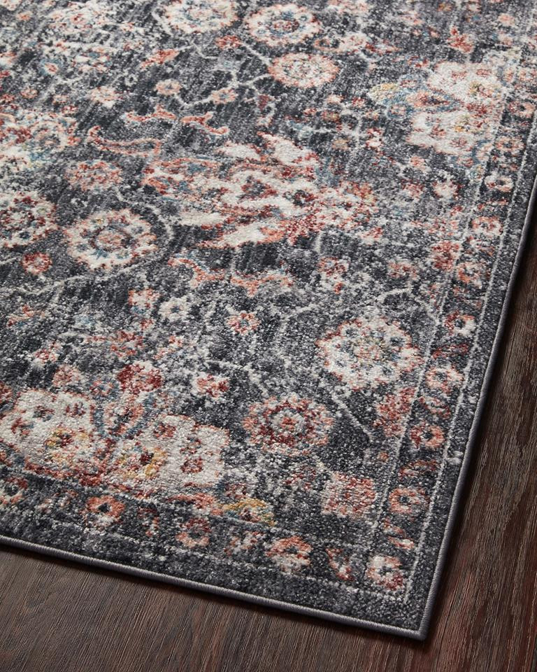 Loloi II Cassandra CSN-03 Charcoal Rust Area Rug - Carpetmart.com