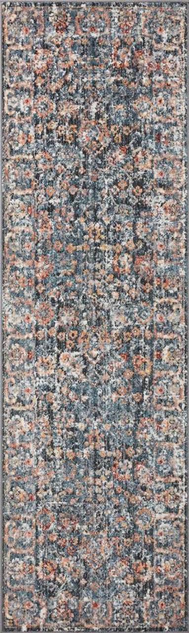 Loloi II Cassandra CSN-05 Blue Multi Runner Area Rug