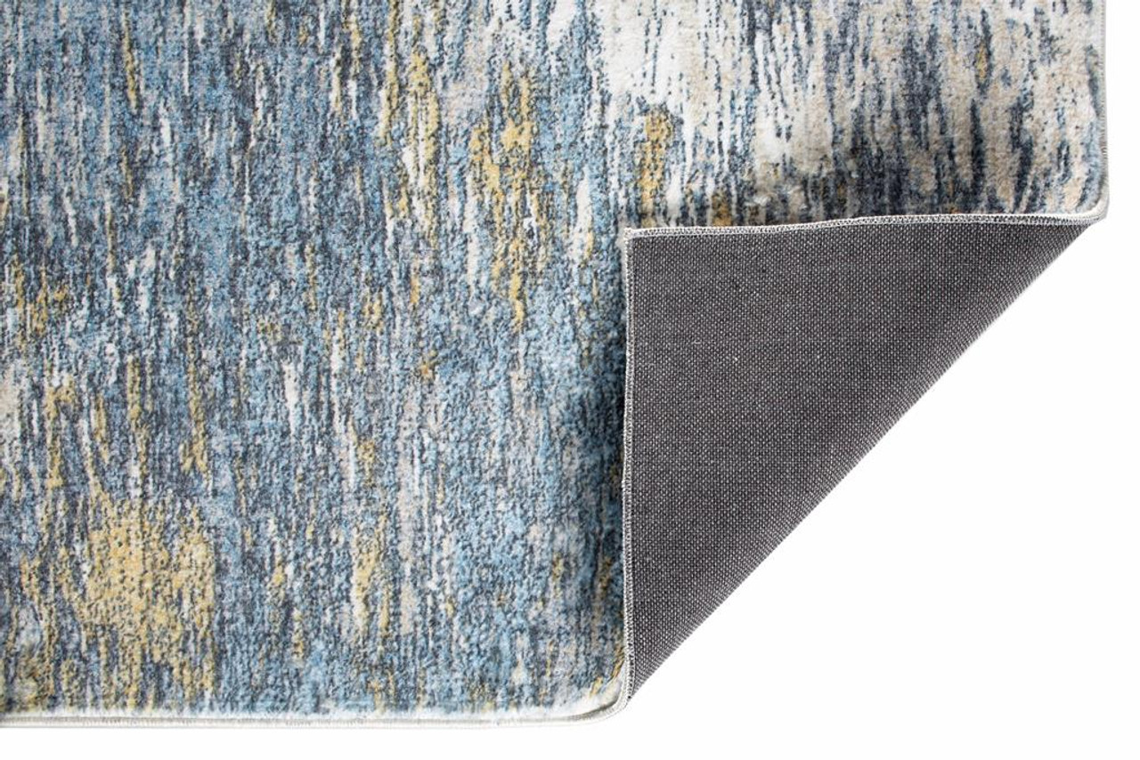 Kas Roxy 2802 Blue Gold Mirage Area Rug Back