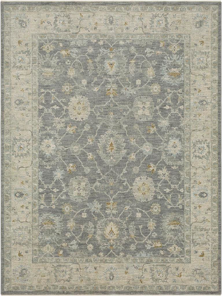 Karastan Adalia RG850-078 Kahta Dark Gray Area Rug - Carpet & Tile