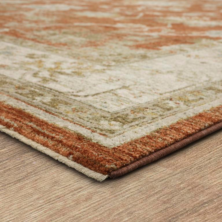 Karastan Adalia RG847-780 Iznik Rust Area Rug - Carpet & Tile Mart