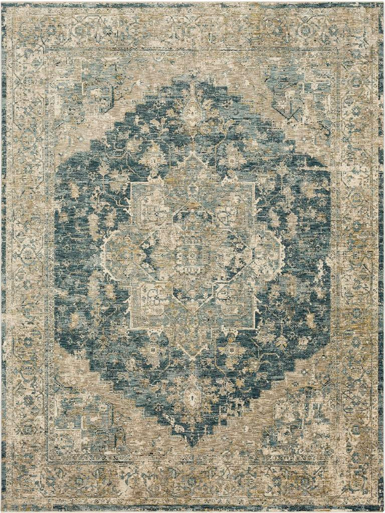 Karastan Marash RG845-048 Ezine Blue Area Rug
