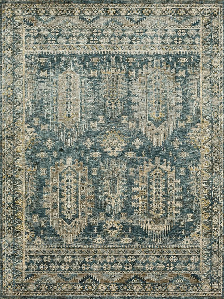 Karastan Marash RG843-048 Karamar Blue Area Rug - Carpet & Tile Mart