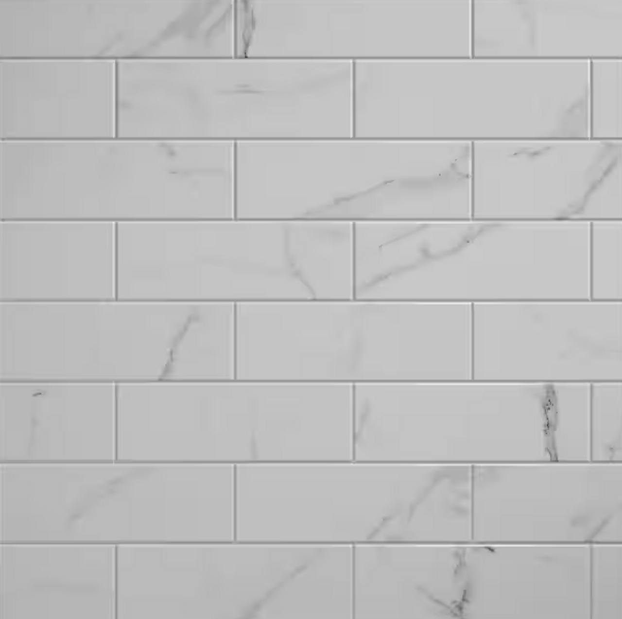 Belmar White 4" X 12" Ceramic Wall Tile