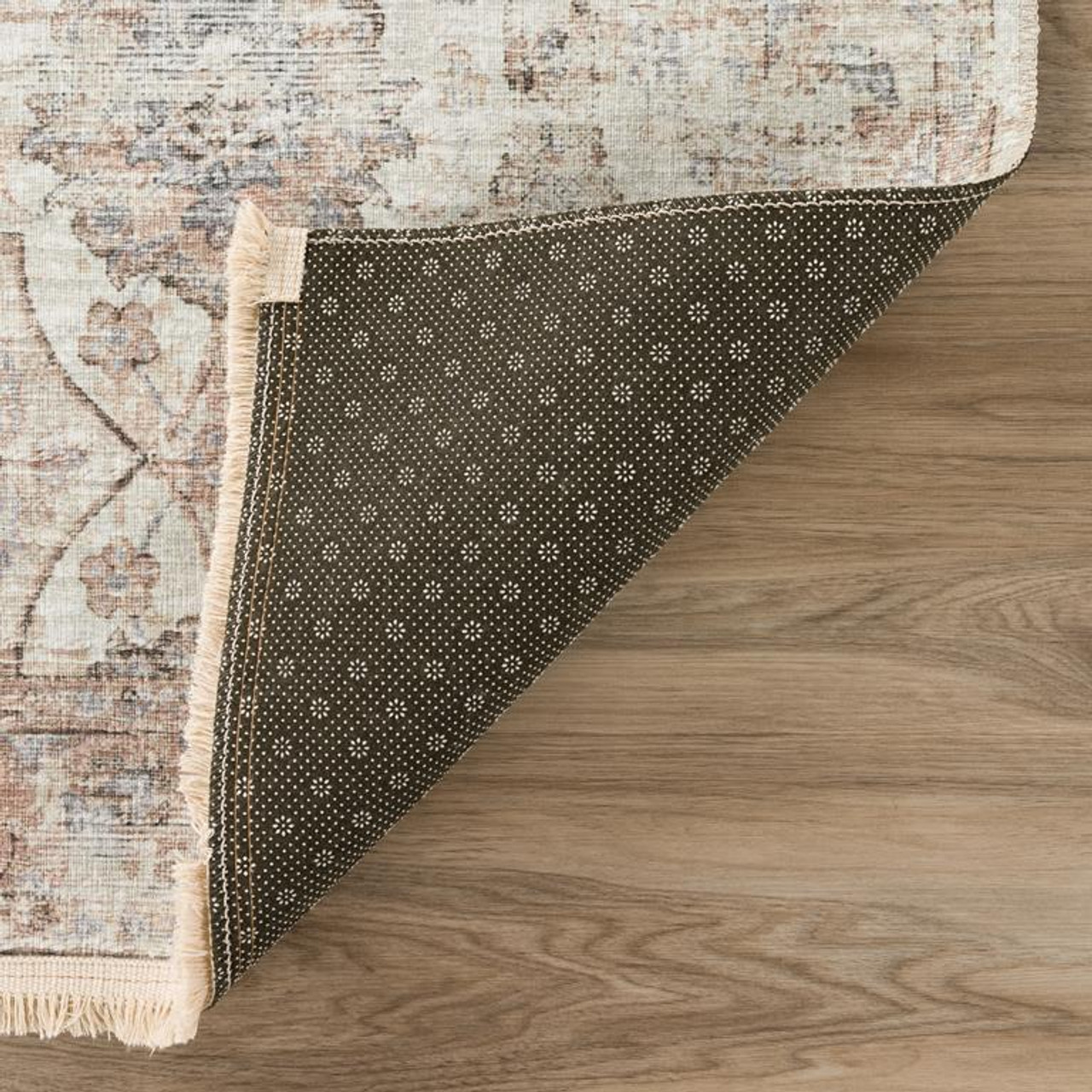 Dalyn Marbella MB5 Ivory Area Rug Backing