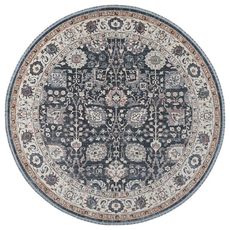 Kaleen Artundra ATU01-75 Grey Area Rug Round