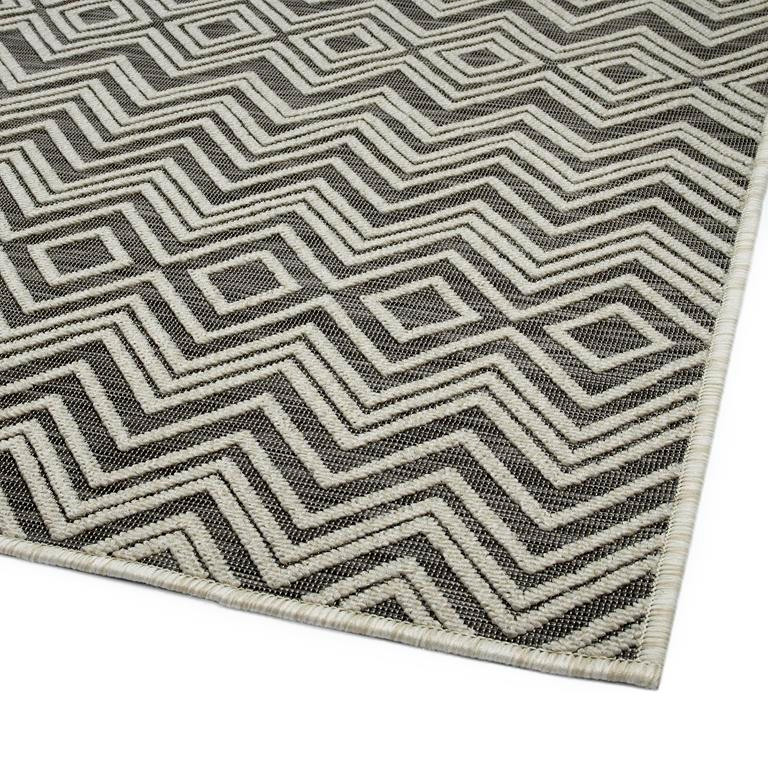 Kaleen Cove COV07-60 Mocha Area Rug Corner