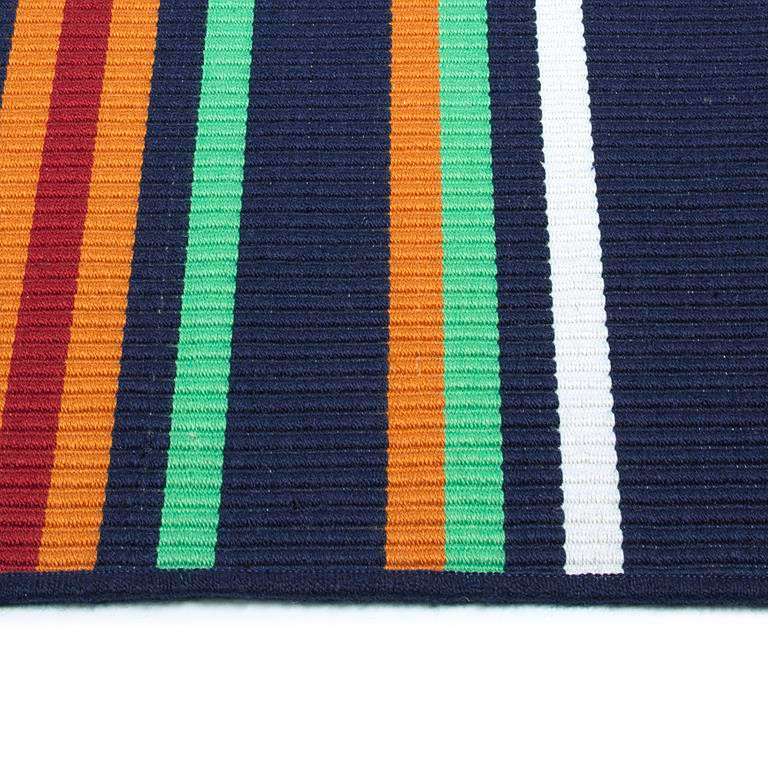 Kaleen Voavah VOA06-22 Navy Area Rug Edge