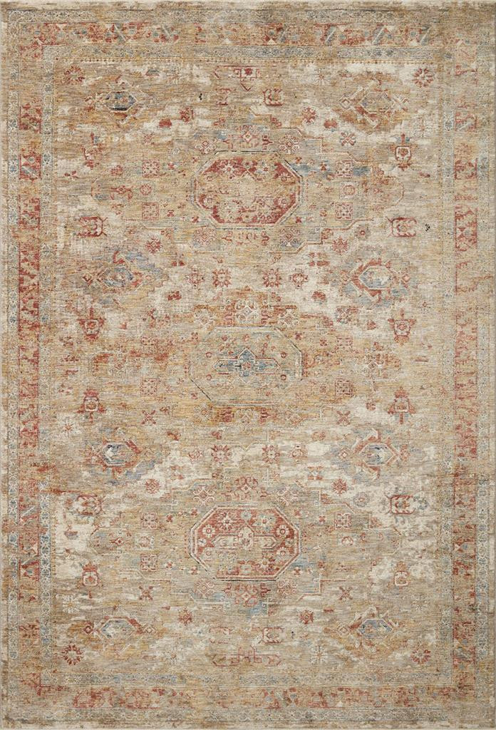 Loloi Gaia GAA-02 Gold Taupe Area Rug