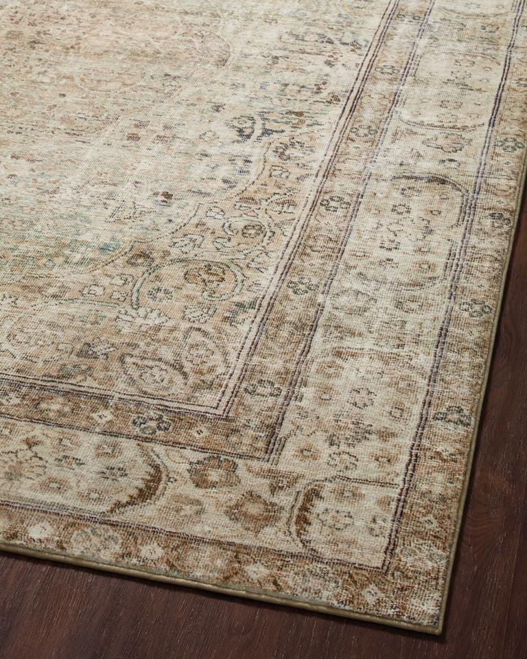 Loloi II Margot MAT-01 Antique Sage Area Rug Angle 2