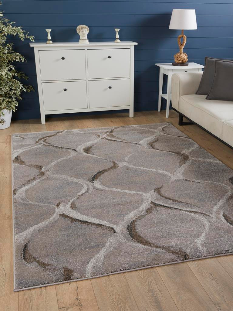 Kas Landscapes 5905 Slate Groove Area Rug Room Scene