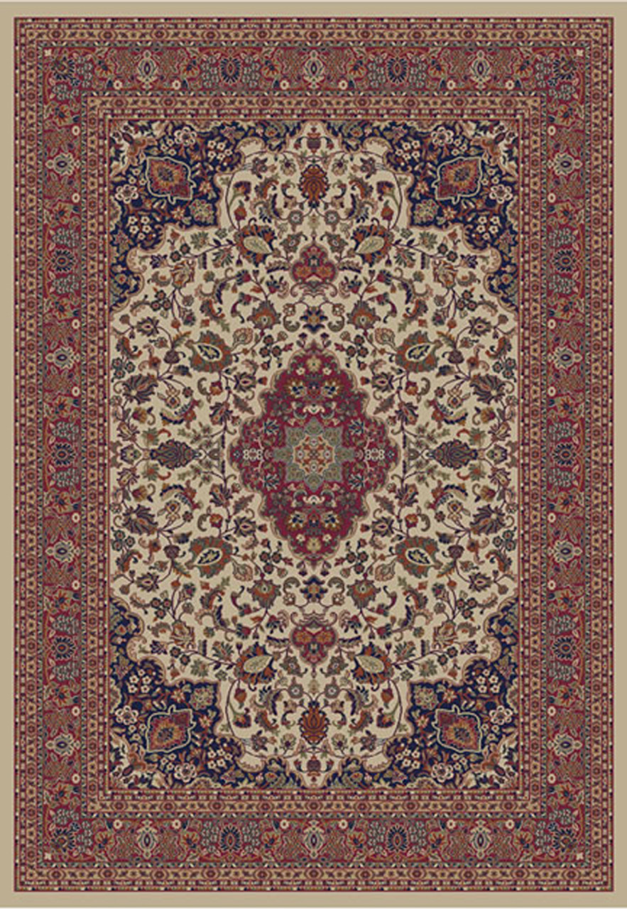 Jewel 4102 Heriz Ivory Area Rug by Concord Global Trading