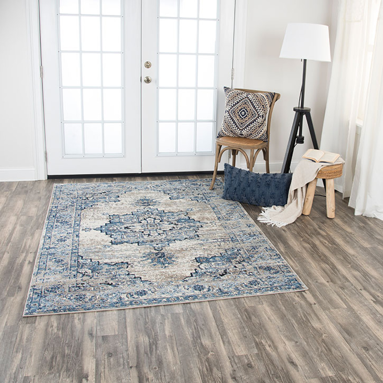 Rizzy Home Encore EN7350 Area Rug Room Scene