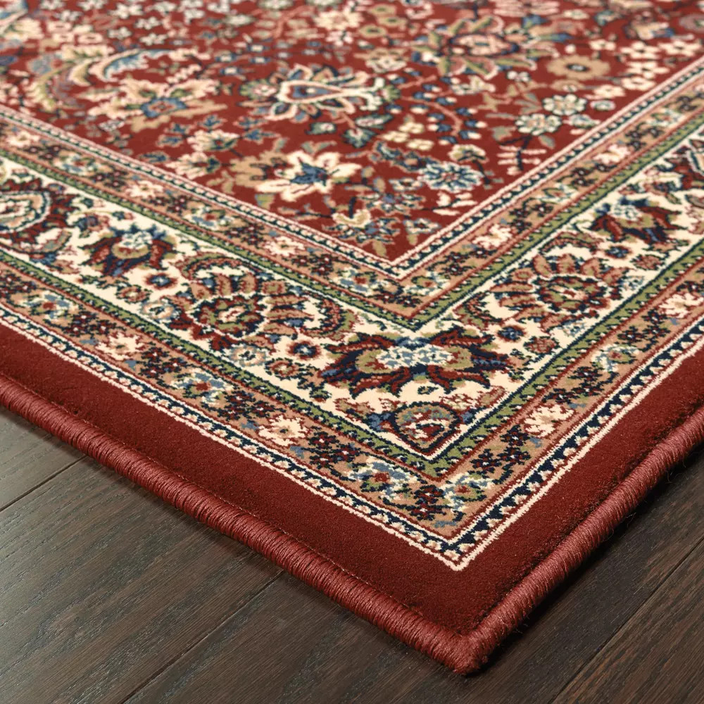 Oriental Weavers Ariana 113R Red Traditional Area Rug - Carpet
