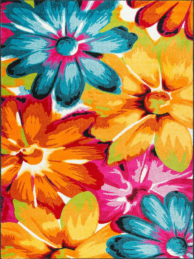 Tayse Symphony Zinnia SMP1005 Multi Area Rug | Carpetmart.com