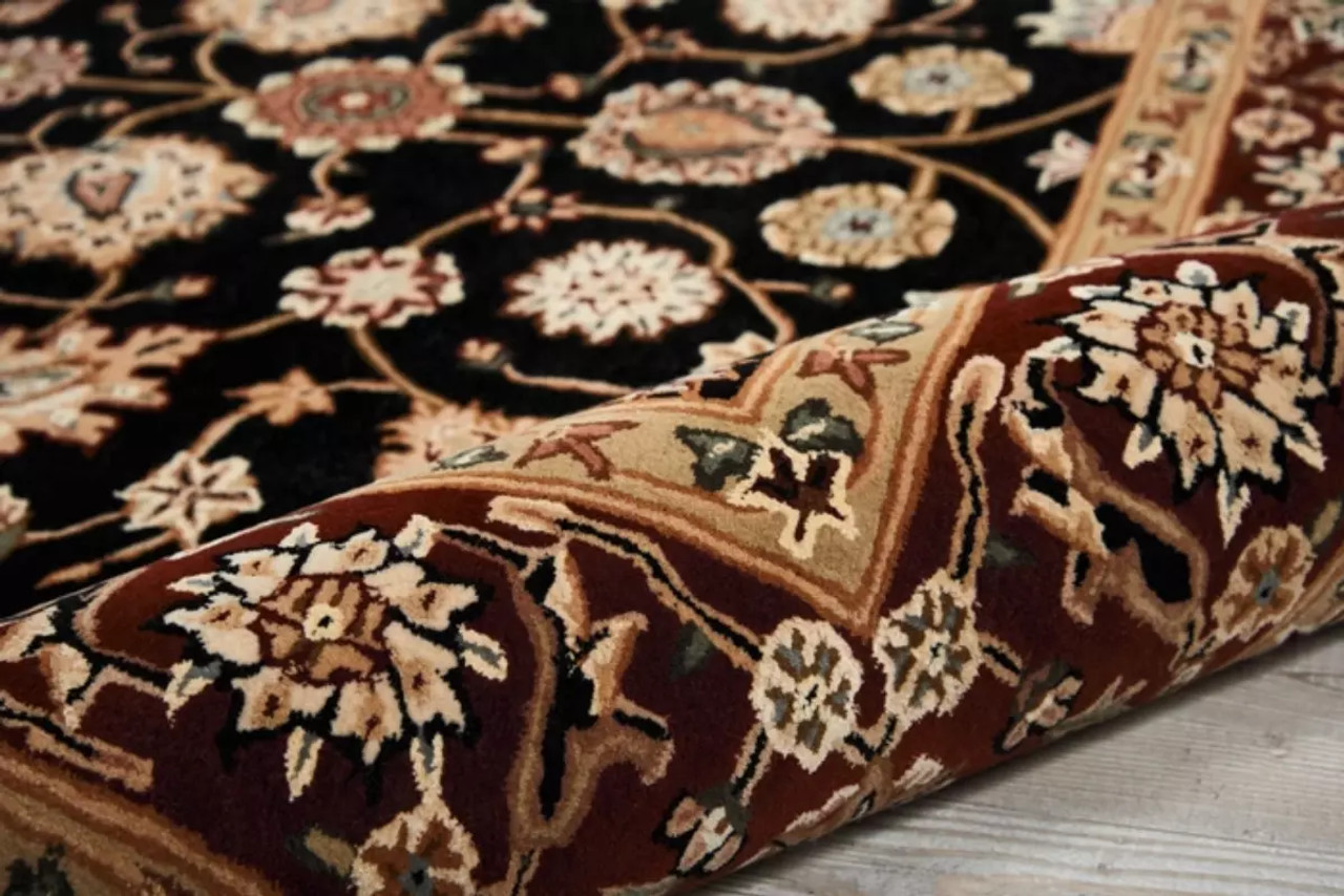 Nourison 2000 2017 Black Area Rug Detail