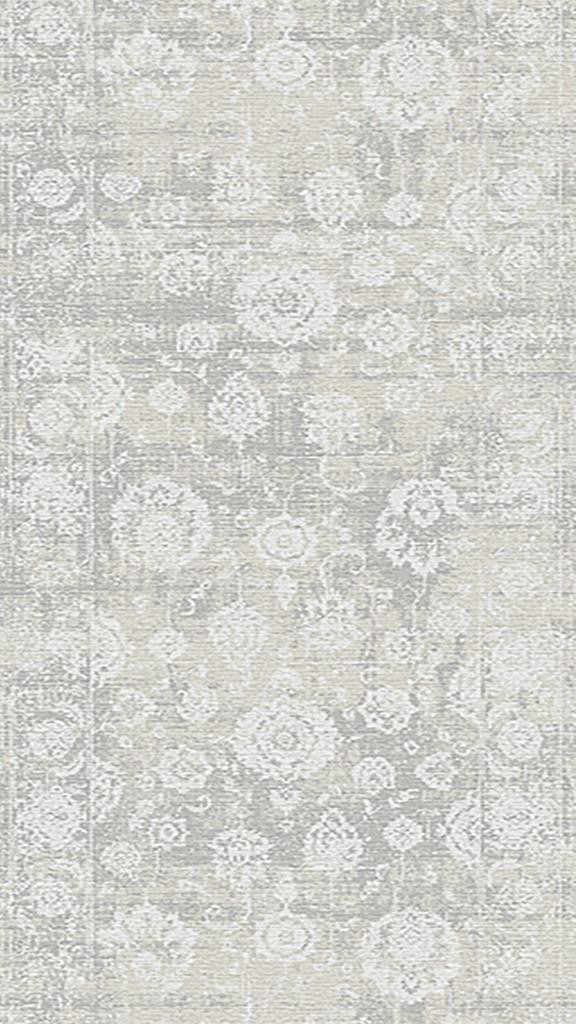 Dynamic Rugs Castilla 3530-109 Cream Silver 2'7" Wide Hall and Stair Runner