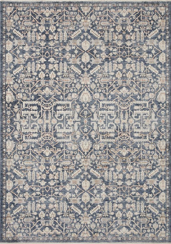 Zuma ZUM-02 Blue Ivory Area Rug - Amber Lewis x Loloi - Carpet