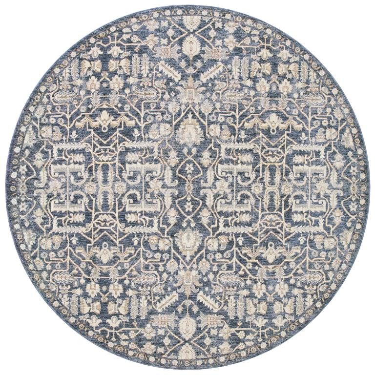 Zuma ZUM-02 Blue Ivory Area Rug - Amber Lewis x Loloi - Carpet