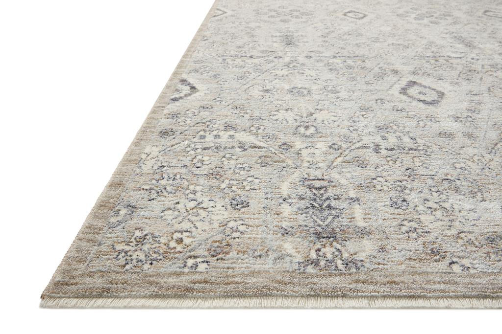 Zuma ZUM-07 Silver Sky Area Rug - Amber Lewis x Loloi - Carpet
