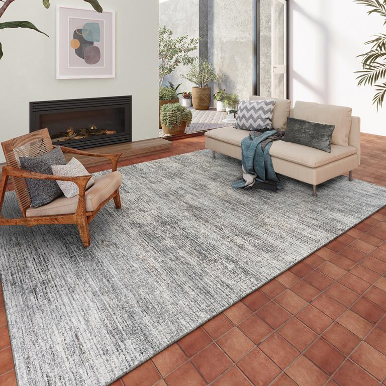 Dalyn Ciara CR1 Graphite Area Rug - Carpet & Tile Mart