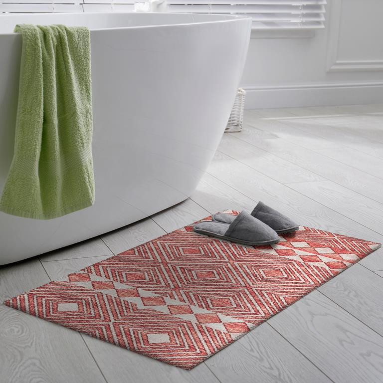 Dalyn Sedona SN1 Paprika Scatter Area Rug Room Scene