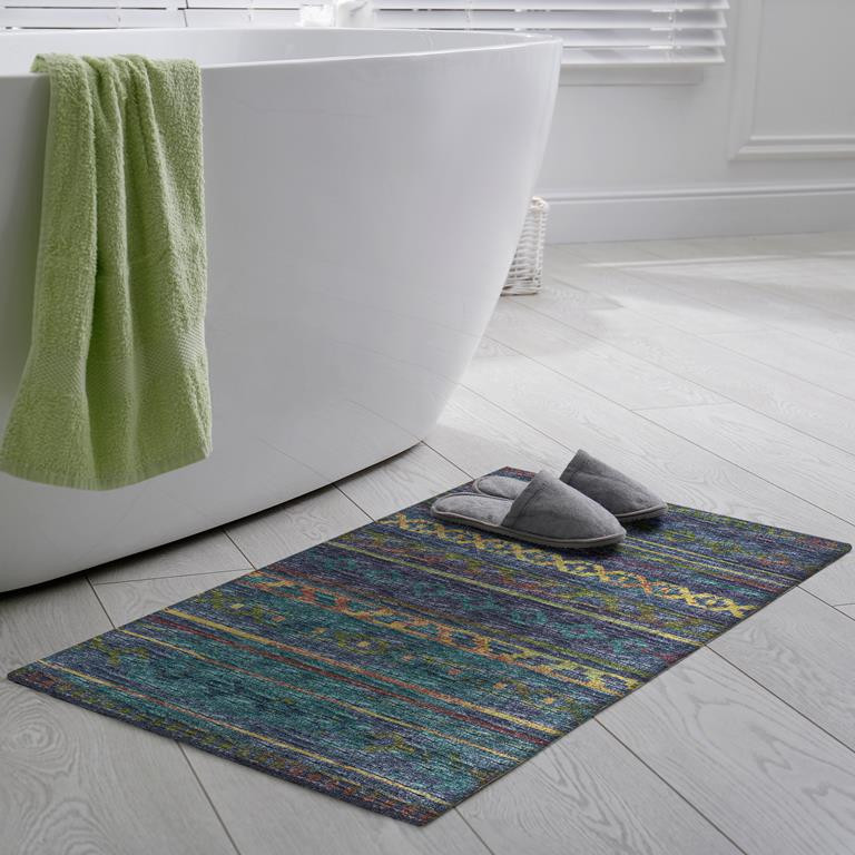 Dalyn Sedona SN10 Ink Scatter Area Rug Room Scene