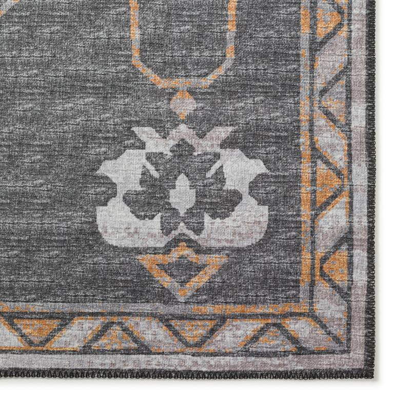 Dalyn Sedona SN16 Charcoal Area Rug Corner