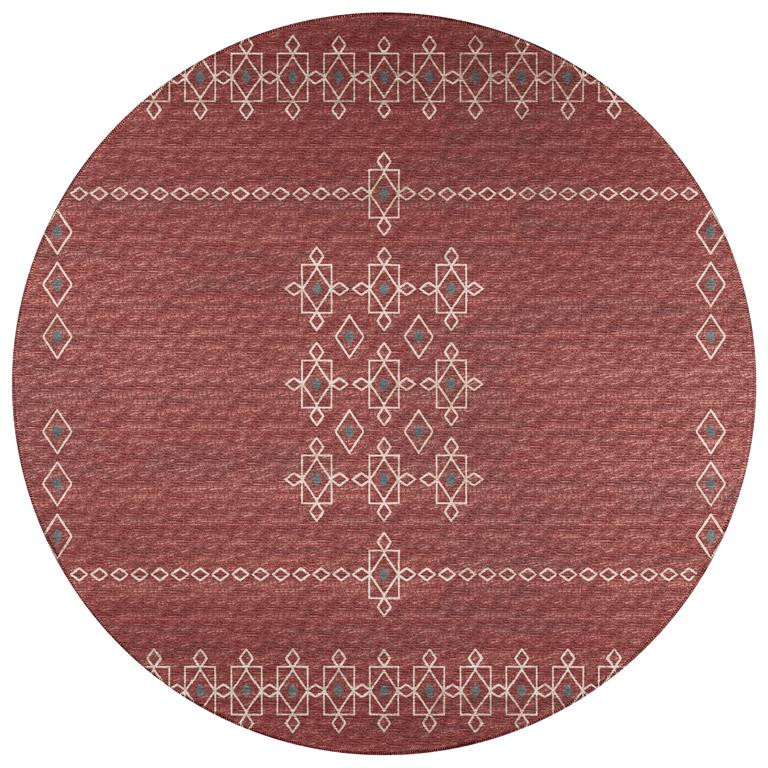 Dalyn Sedona SN3 Paprika Round Area Rug
