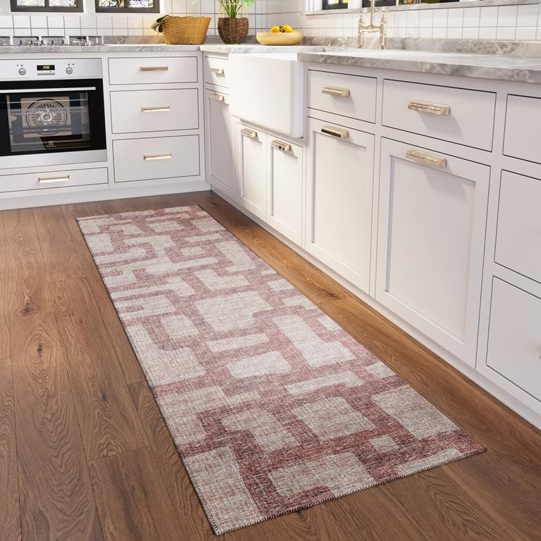 Dalyn Sedona SN4 Taupe Runner Area Rug Room Scene