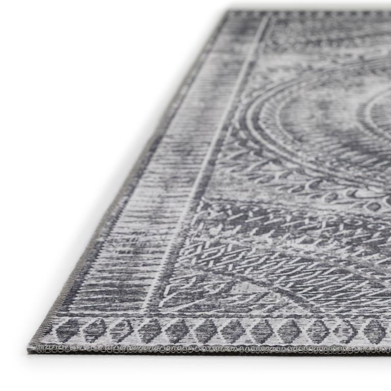 Dalyn Sedona SN7 Pewter Area Rug Corner 3