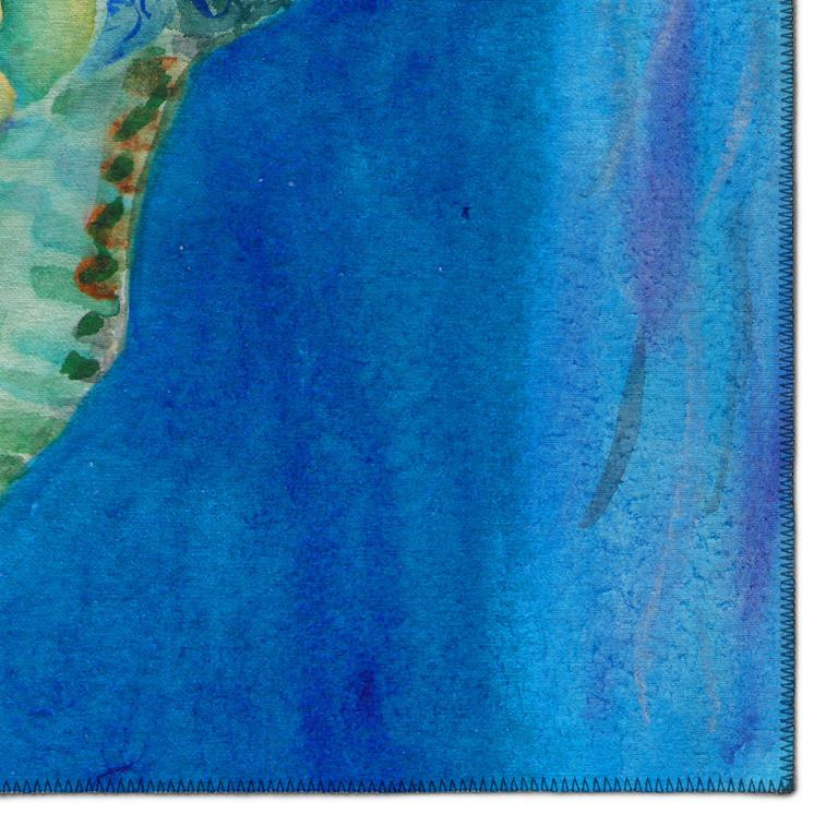 Dalyn Harbor HA3 Ocean Area Rug Corner